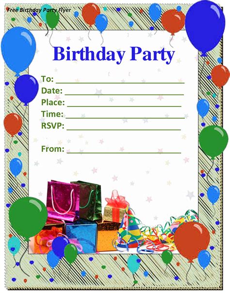 male birthday invitation templates free|Birthday Invitation Templates (Free) .